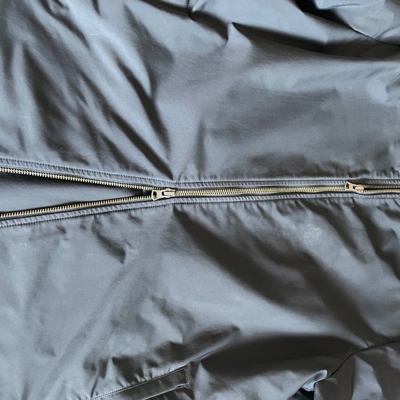 Theory black zip front jacket size large - Picture 11 of 15